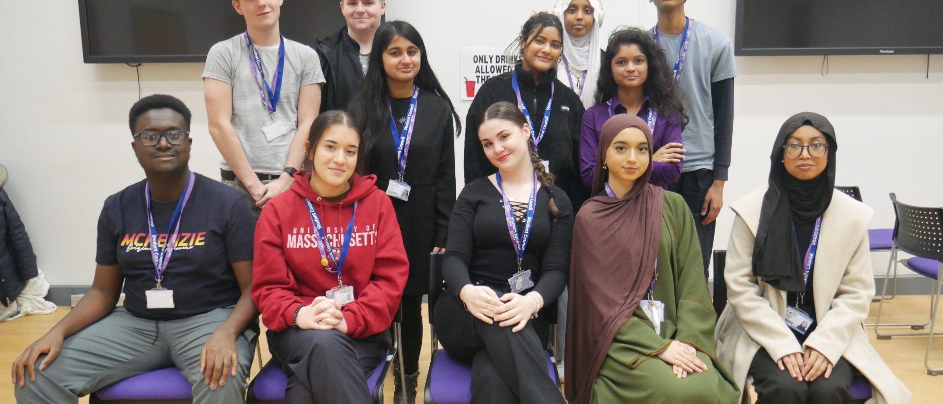 Students from Solihull Sixth Form College participate in Student Council