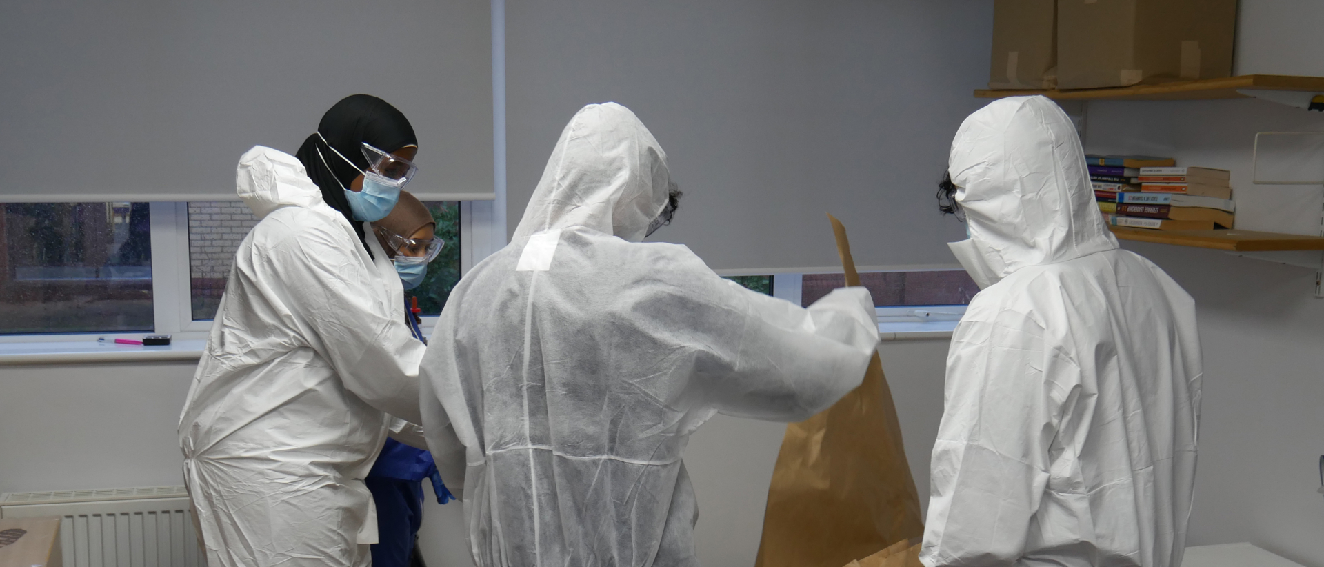 BTEC Applied Science students at Solihull Sixth Form College have been completing a crime scene investigation unit for their course