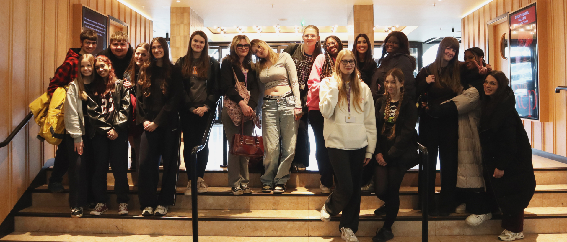 A level Drama students from Solihull Sixth Form College visited the Birmingham REP Theatre to take part in a practical workshop based on the play Prima Facie.