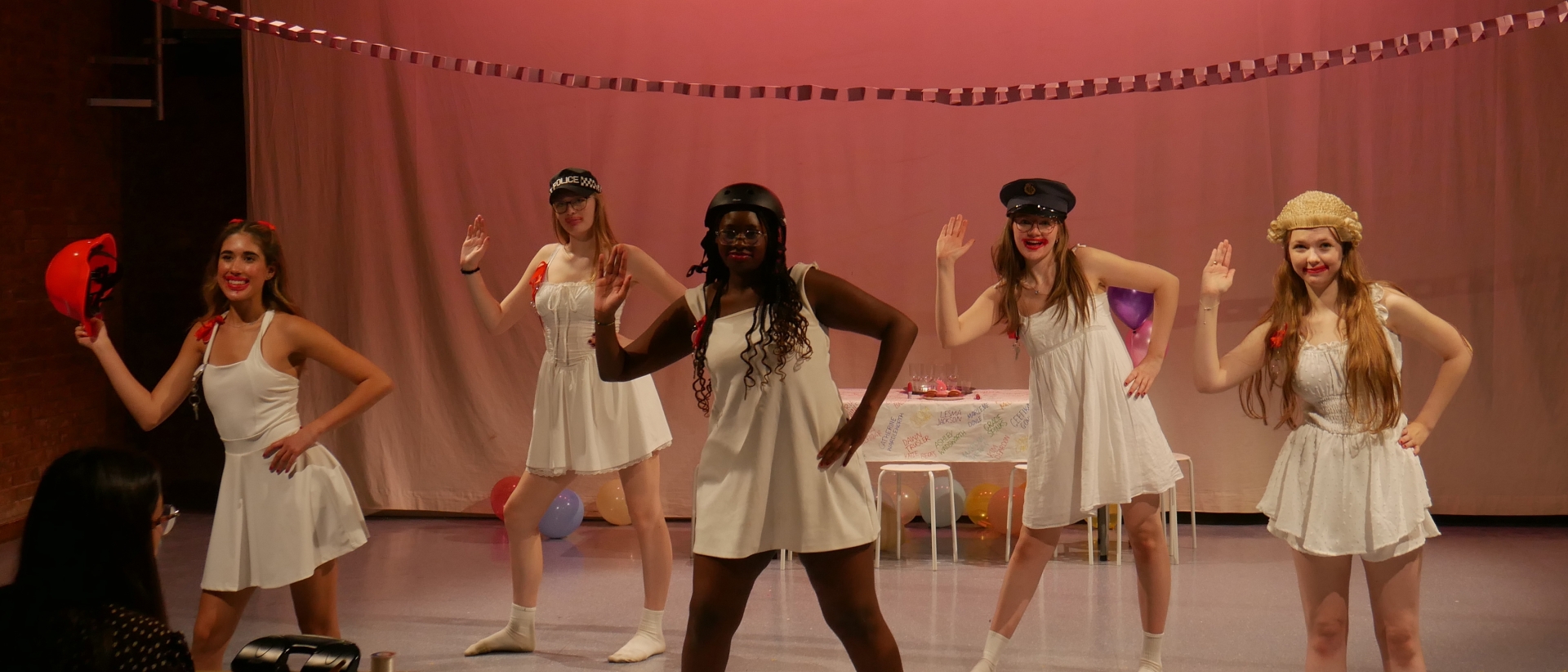 A Level Drama & Theatre students at Solihull Sixth Form College presented a piece entitled “She’s Just a Girl” for their Devised Theatre assessment