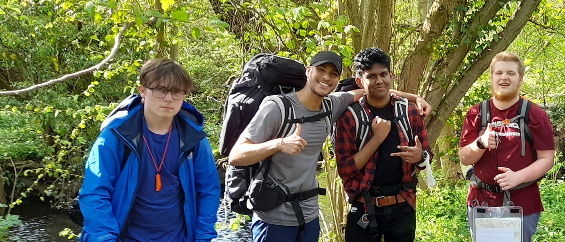 Students from Solihull Sixth Form College complete a Duke of Edinburgh expedition