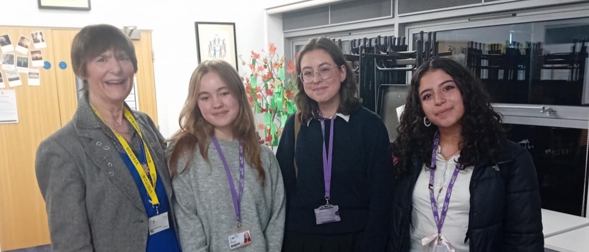 Students from Solihull Sixth Form College participate in the ESU Mace debating competition