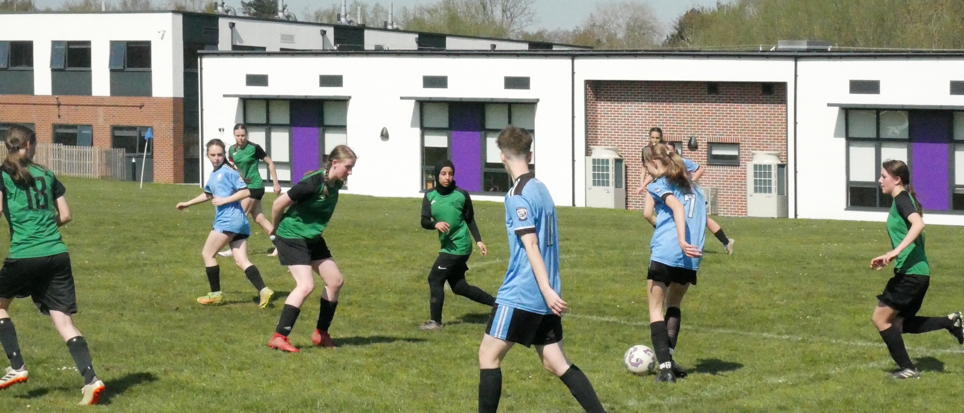 Solihull Sixth Form College Girls Football team won their league in 2025