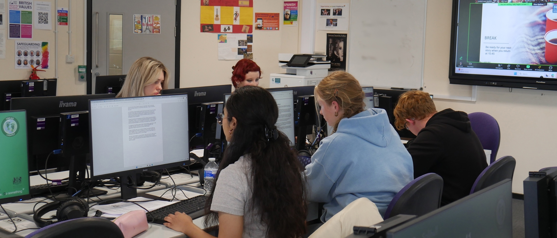 Modern Language students at Solihull Sixth Form College took part in the Scoop Journalism Challenge in 2025
