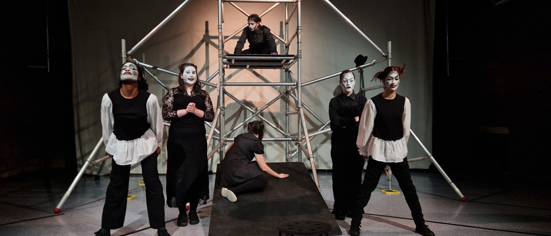 Year 12 Drama students at Solihull Sixth Form College showcased their assessed practical performances in front of an audience of friends and family by bringing to life extracts from Steven Berkoff’s renowned Metamorphosis.