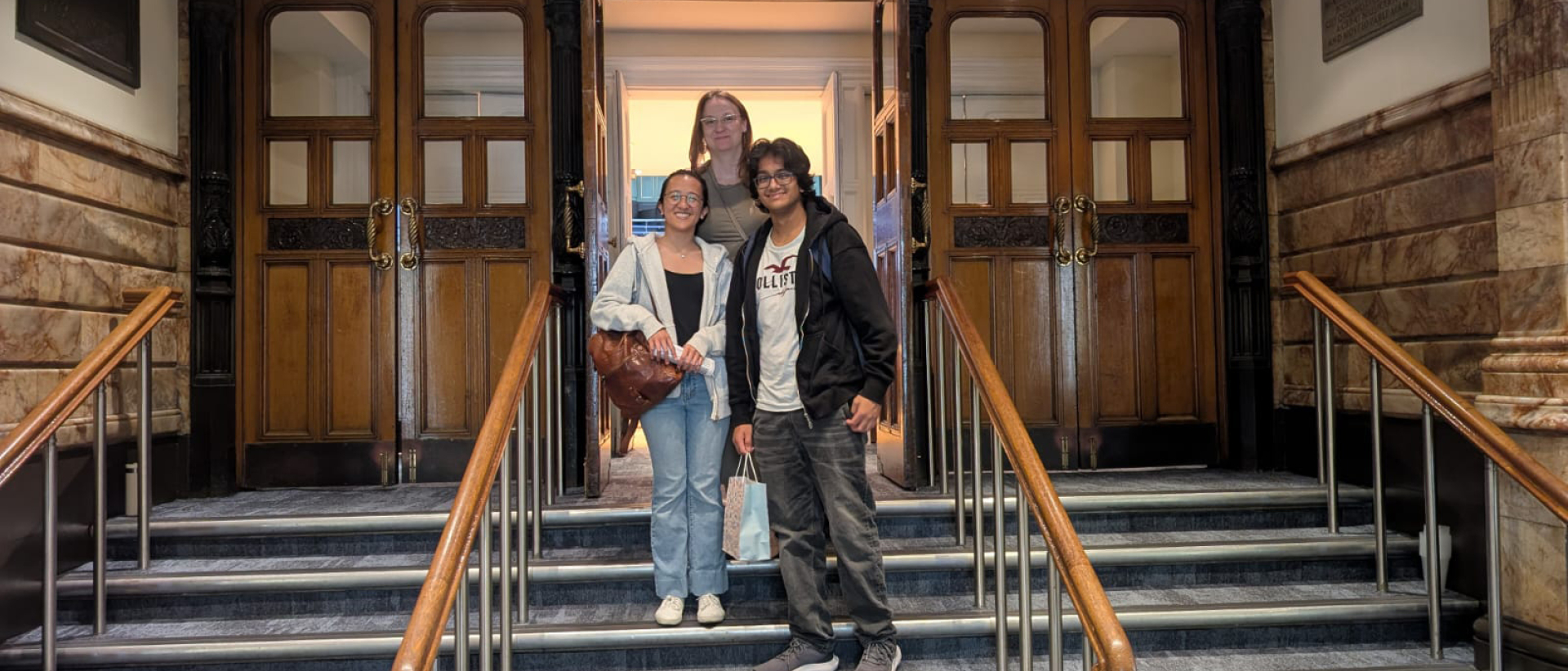 Music students visited Town Hall in Birmingham for an Organ Concert