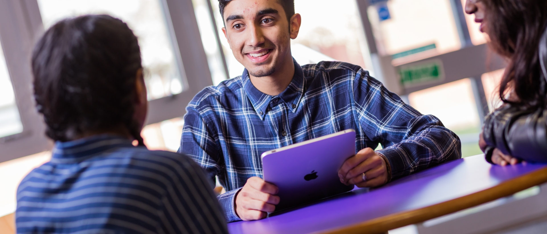 Students at Solihull Sixth Form College studying