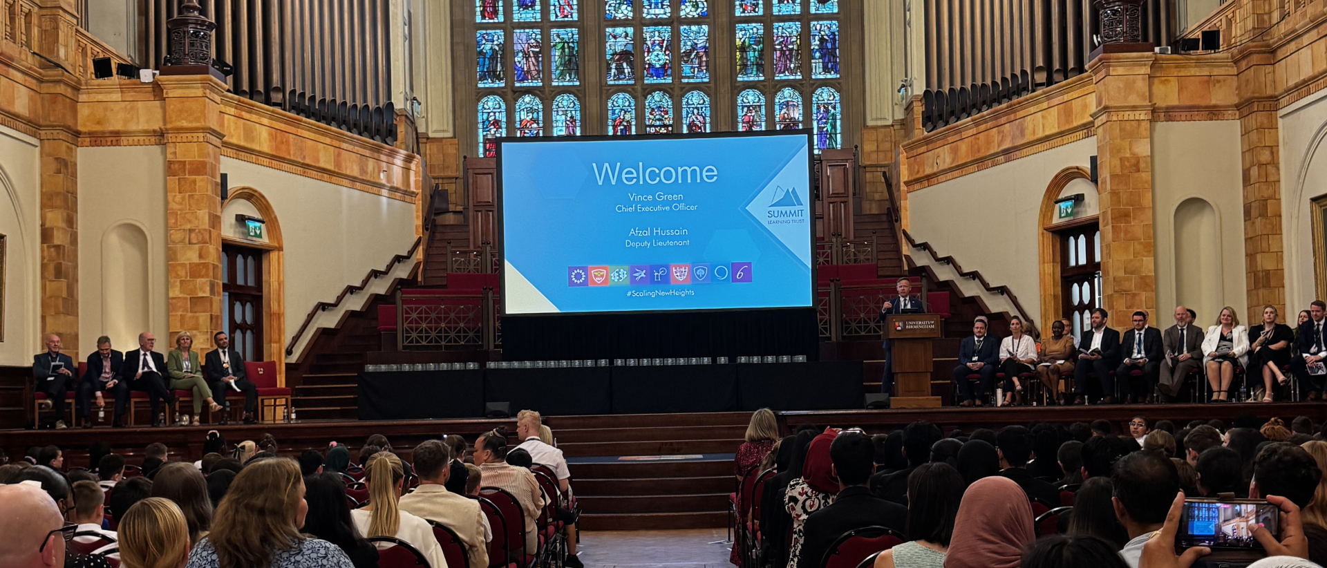 The Summit Learning Trust's 2026 Awards Evening took place at the Great Hall at the University of Birmingham in June. Students from across the Summit family received awards.