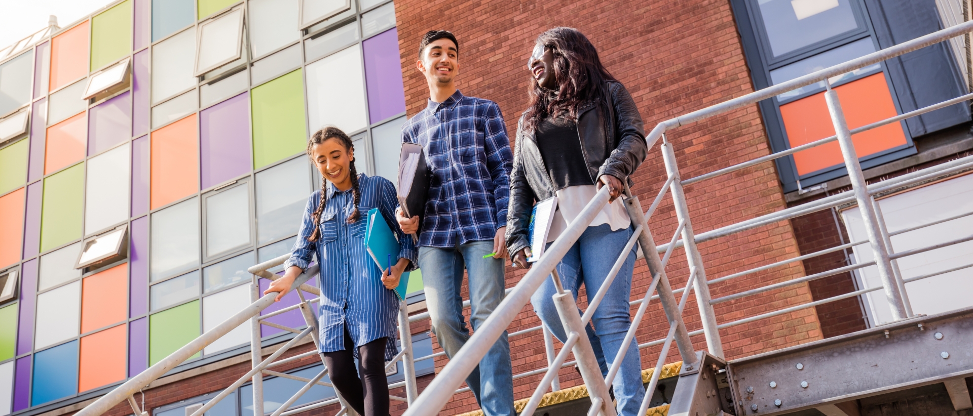 Students at Solihull Sixth Form College