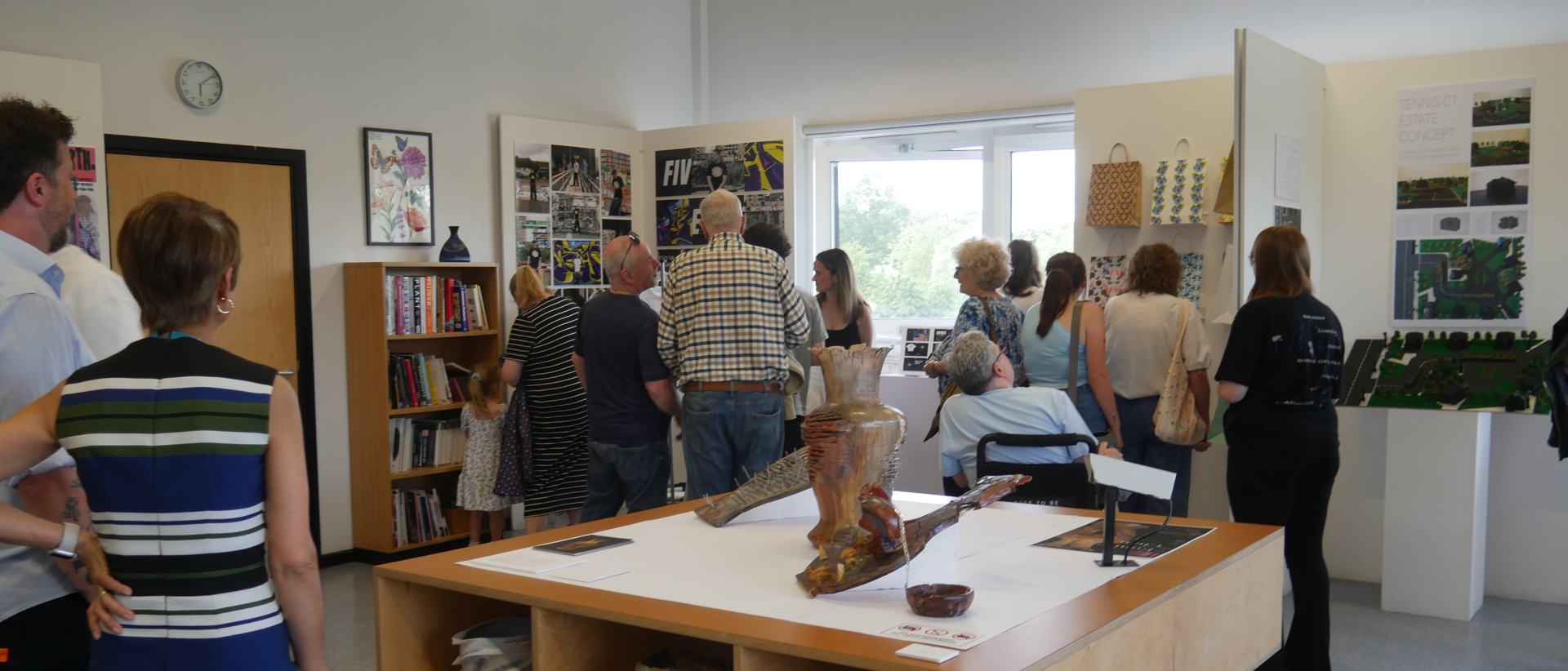 The Visual Arts Exhibition took place in June 2026 to showcase the work of A level and BTEC students