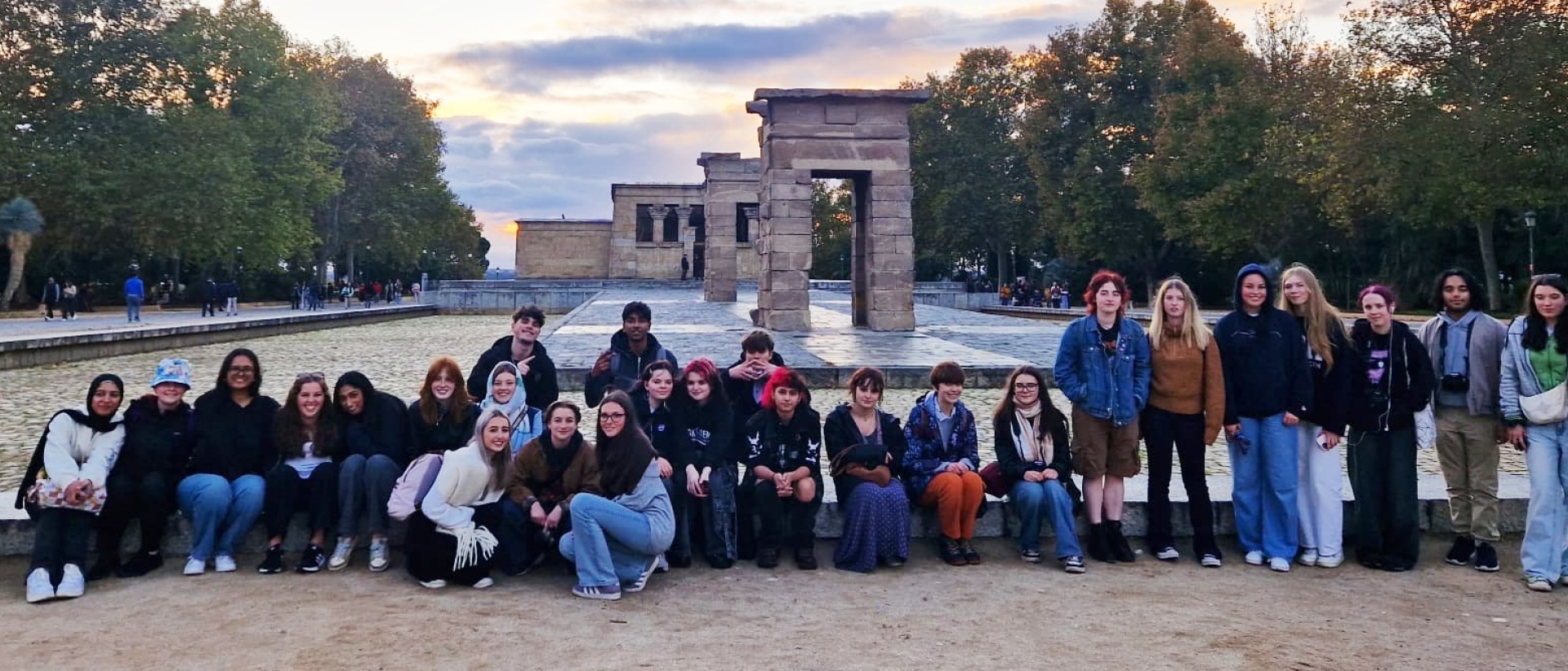 Visual Arts students at Solihull Sixth Form College visit Madrid in Spain