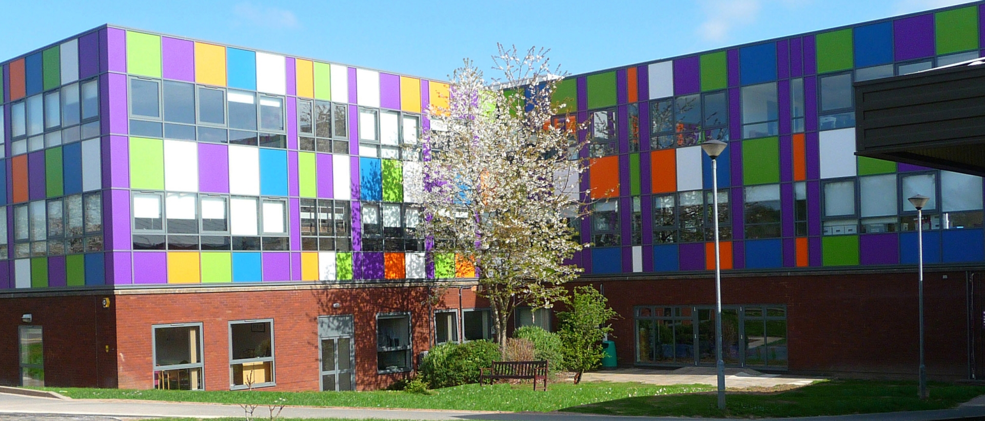 Hampton building at Solihull Sixth Form College
