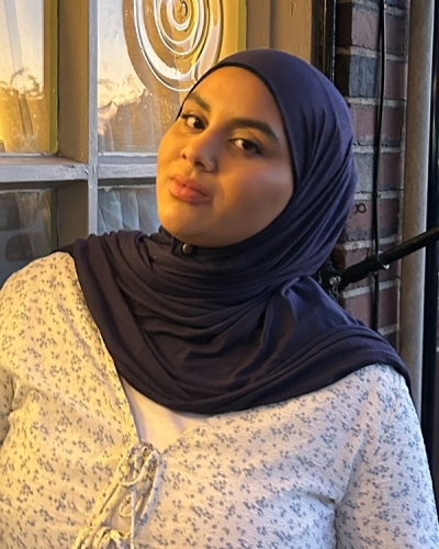 Student Governor Maysa Khandoker at Solihull Sixth Form College