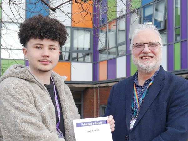 An aspiring American Football player, Joel Stokes, studying at Solihull Sixth Form College, has recently returned from Sweden, where he was representing Great Britain.