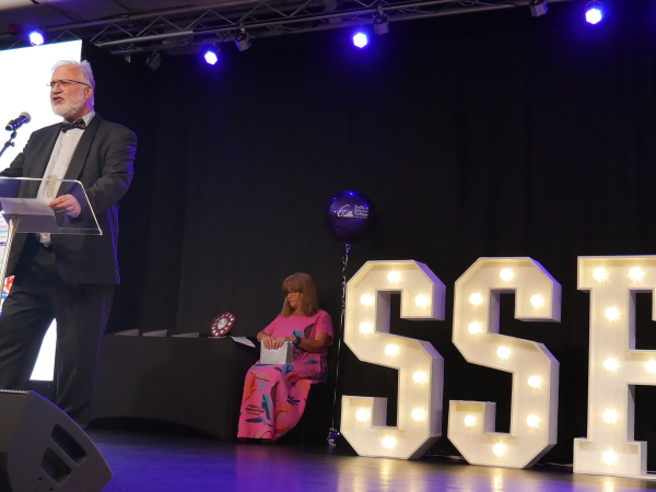 Principal Martin Sullivan at the 2026 Solihull Sixth Form College Awards Evening
