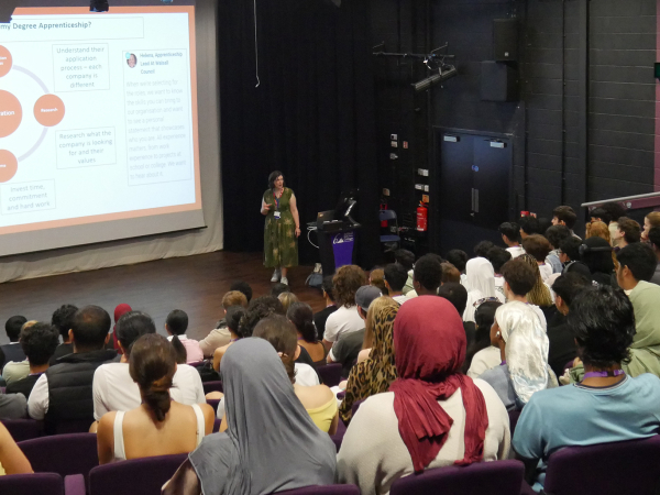 The 2026 Solihull Sixth Form College Careers & HE Fair saw more than 80 exhibitors and 50 careers-related talks taking place.