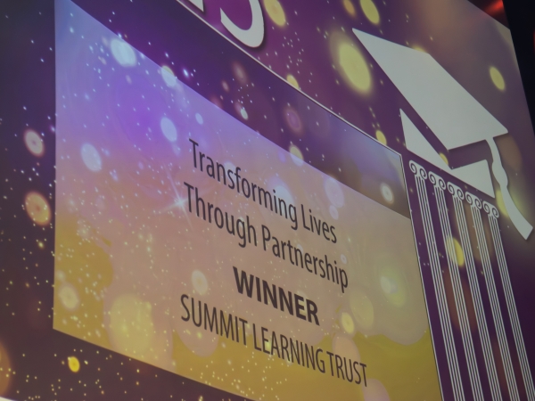 Summit Learning Trust, which runs eight schools and a college across Birmingham and Solihull, is proud to announce that it has won the ‘Transforming Lives Through Partnerships Award’ at the highly regarded ‘Education Awards 2025.’