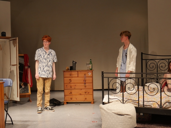 Year 13 Drama students performed in front of friends and family for their final assessed practicals