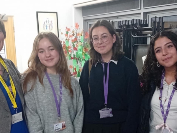 Students from Solihull Sixth Form College participate in the ESU Mace debating competition