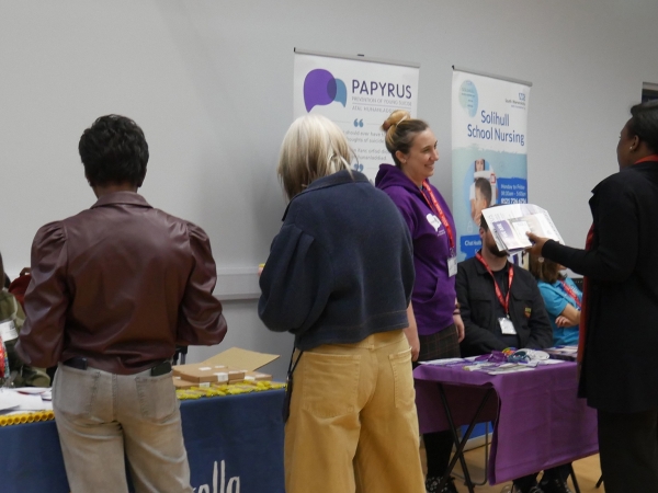 Students at Solihull Sixth Form College attended a Health & Wellbeing Fair in October 2025