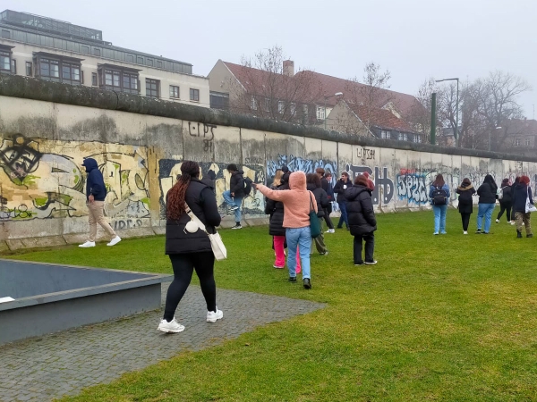 History students at Solihull Sixth Form College visit Berlin