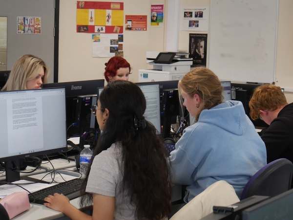 Modern Language students at Solihull Sixth Form College took part in the Scoop Journalism Challenge in 2025