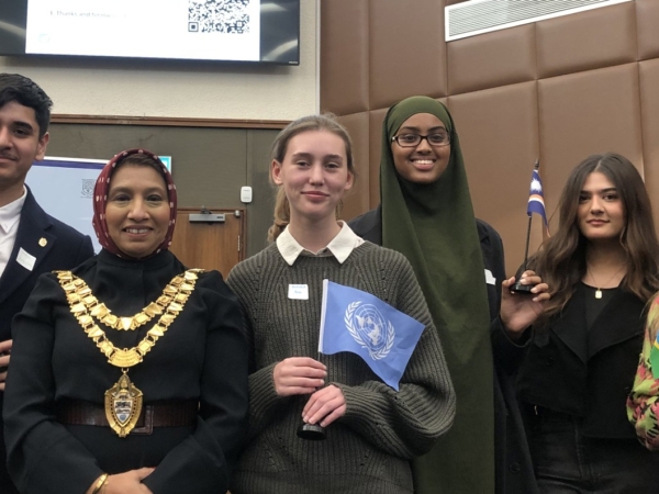 Students from Solihull Sixth Form College take part in Solihull Model United Nations event in 2024