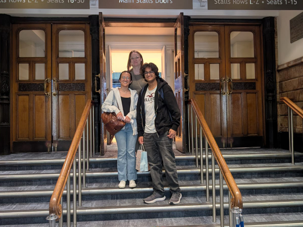 Music students visited Town Hall in Birmingham for an Organ Concert