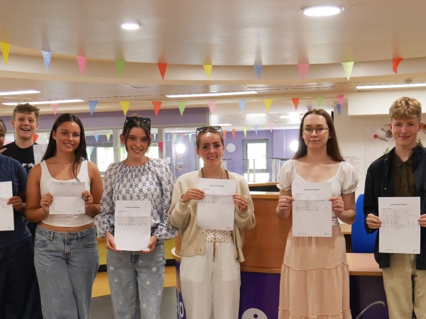 Solihull Sixth Form College students celebrated superb A level, BTEC and T level results by talking to Channel 5 News on Results Day 2025