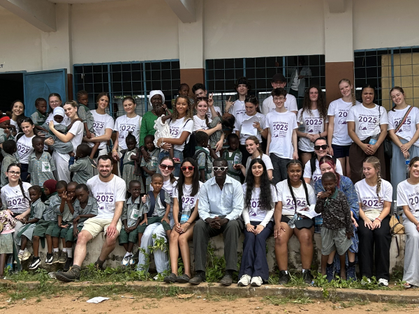 29 students from Solihull Sixth Form College travelled to The Gambia to volunteer at the Abuko Nursery and Lower Basic School in November 2025. Students fundraised over £11,700 for the school.