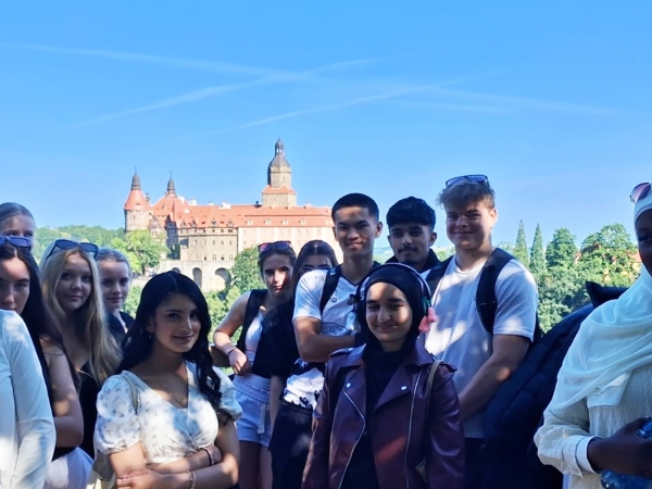 Solihull Sixth Form College students on the Turing Scheme got to visit Poland or Malta in 2025 to complete work placements